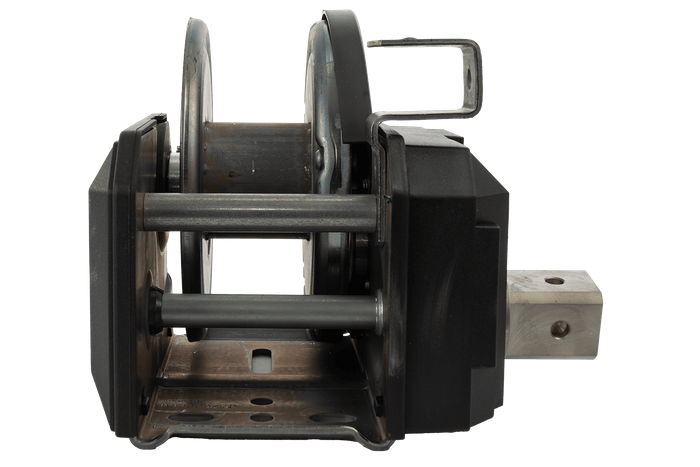 Cabrestante, cabrestante manual para remolque AL-KO de 900 kg con freno y desenrollado automático