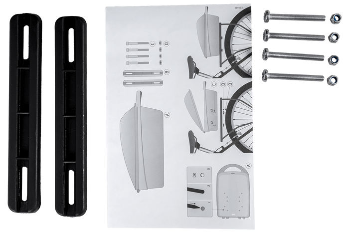 Caja portabicicletas FISCHER 86500, con cerradura.