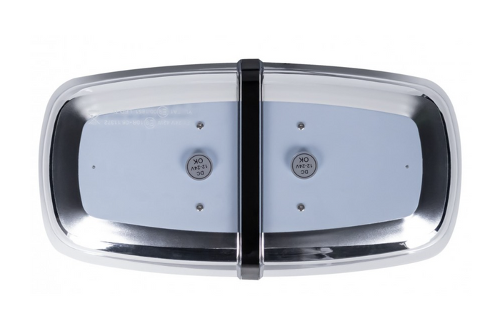 Luz de advertencia LED KAMAR BLK0010, luz intermitente naranja.