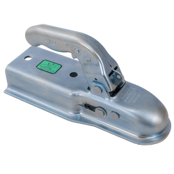 Enganche de bola KNOTT KQ14-C para remolque de 1400 kg con barra de tiro cuadrada de 70 mm