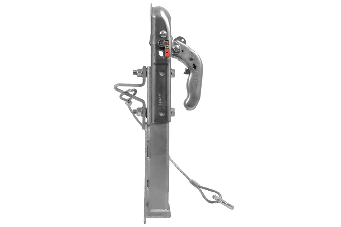Enganche de bola KNOTT KQ14-A+KZE7.5 para remolque de 1400 kg con barra de tiro tipo V.