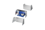 ProPlus 370340V03 Paravientos plegable para hornillos de camping, quemadores de 37-70 cm