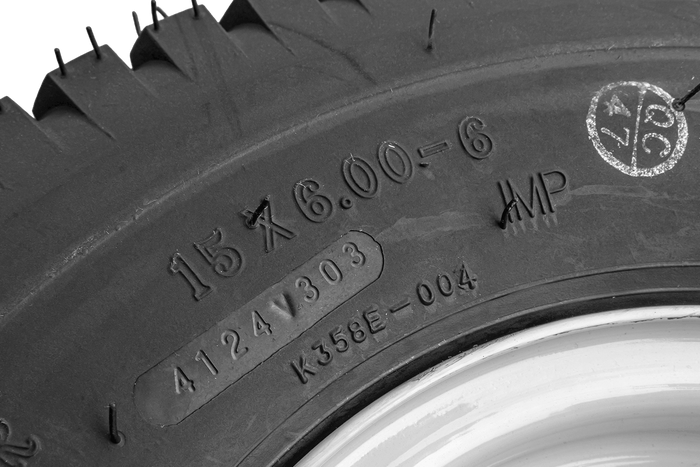 Llanta KENDA 15x6.00-6 con aro STARCO 4.5Ax6H2 3x98