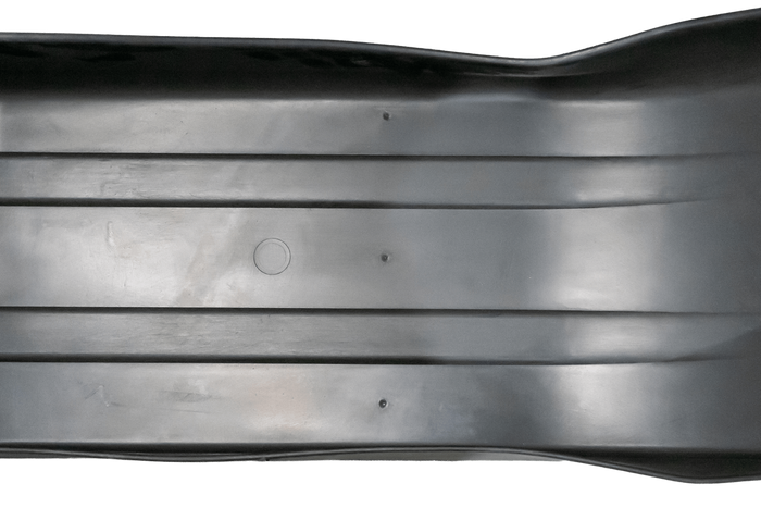 OUTLET Guardabarros tándem para remolque 13-14" DOMAR D20522 paso de rueda plano 1500/220mm