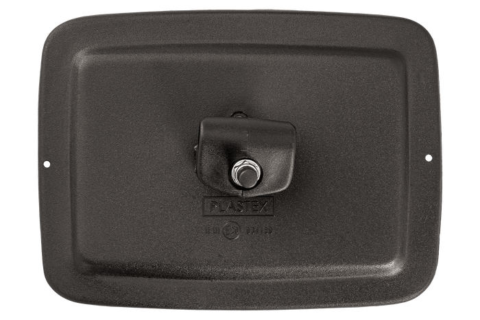 Espejo lateral PLASTEX LP0236 para maquinaria agrícola 248x186mm