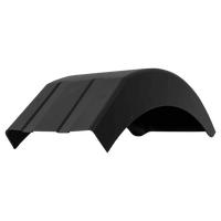 Medio guardabarros para remolque DOMAR D1013004 paso de rueda 395/220mm derecho