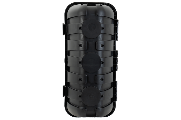 Caja extintor 6kg DAKEN 82501 STRIKE 600x287x220mm negro