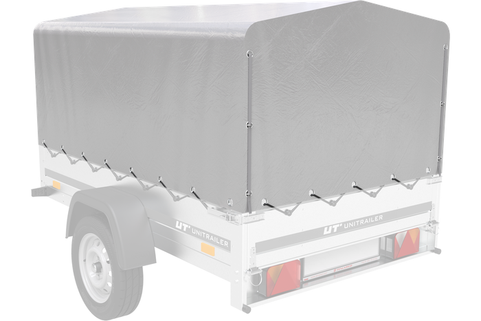 Funda bastidor h-800 lona UNITRAILER para remolque 200x125cm GARDEN 201 KIPP