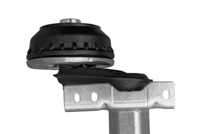 AL-KO COMPACT eje frenado para remolque / grúa 1350kg 1260mm 1630mm 4x100