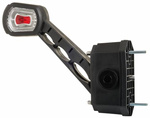 Lámpara de posición izquierda LED HORPOL LDCC 2713 sobre brazo de goma, con sensor de marcha atrás