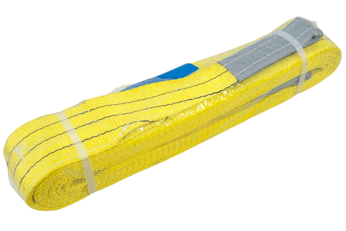 Eslinga de grúa HEFFA de 6 m/90 mm/3 t con bucles