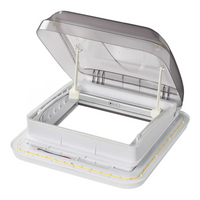 Ventana de techo para autocaravana ProPlus 610905V01 con iluminación LED, 400x400 mm.