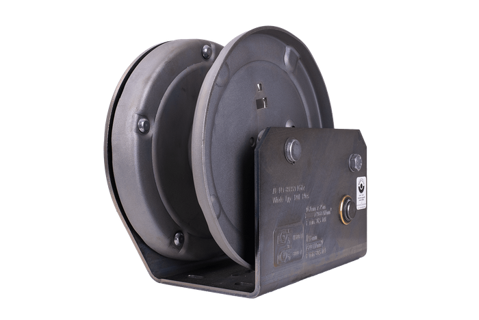 Cabrestante manual para grúa AL-KO de 1150 kg con freno y desenrollado automático