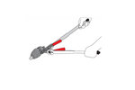 Alicates para abrazaderas de juntas YATO YT-0606 de 235 mm