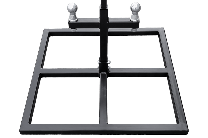 Soporte para portabicicletas de enganche de remolque INTER PACK para 2 portabicicletas 1368 mm 800 mm