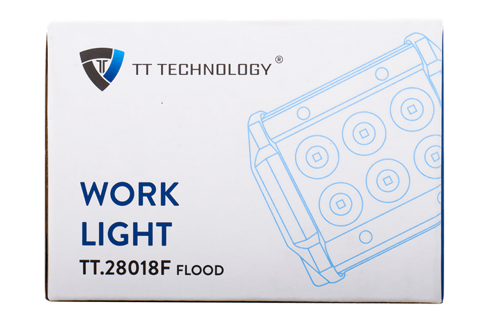 Reflector de luz de trabajo LED TT TECHNOLOGY TT.28018F 6xLED 1300lm