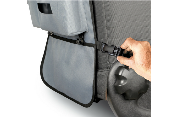 Organizador de coche LAMPA Premium de 6 bolsillos para asiento 41x60cm