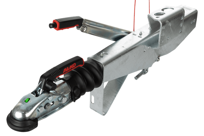 Dispositivo de inercia AL-KO 161S con enganche AK161 para remolque de 1600 kg con lanza cuadrada