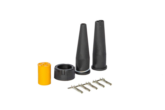 Juego de conectores ASPÖCK para pilotos traseros de remolque bayoneta 5-PIN hembra