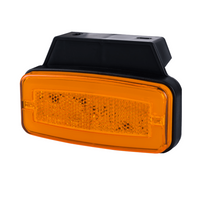 Lámpara de señalización LED HORPOL LD 2765, naranja, universal, con soporte