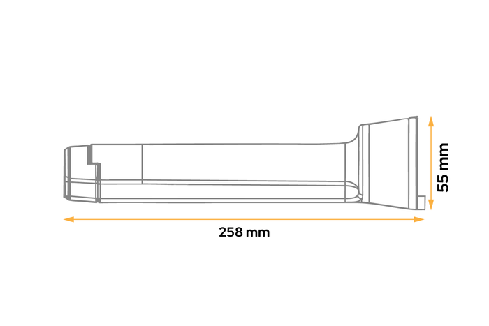 Calzo para rueda LOKHEN h: 225 mm E53 / completo con soporte
