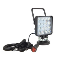 Reflector de lámpara de trabajo LED TT TECHNOLOGY TT.13208M, 16 LED, 3400 lm con imán