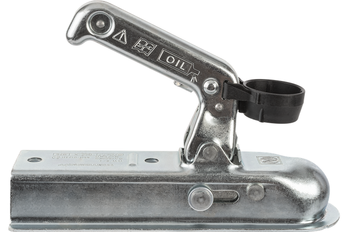 Enganche de bola WINTERHOFF WW8-E para remolque de 800kg con lanza cuadrada de 50mm