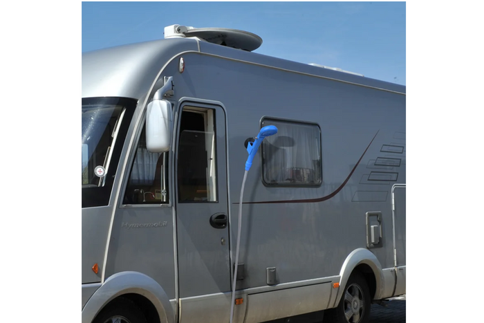 Ducha portátil de viaje ProPlus 770408, kit móvil para autocaravana, remolque y coche de 12 V.