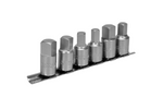 Juego de llaves de vaso para tapones de aceite YATO YT-05997 3/8'' 6 piezas