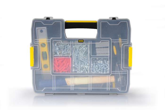 Caja organizadora de herramientas STANLEY SORTMASTER JUNIOR 375x290mm