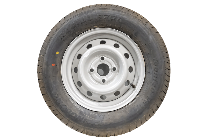 OUTLET Rueda de remolque NEUMÁTICO LINGLONG 165/80 R13C 96/94N UNITRAILER RIM 4Jx13"H2 4x100 ET:30