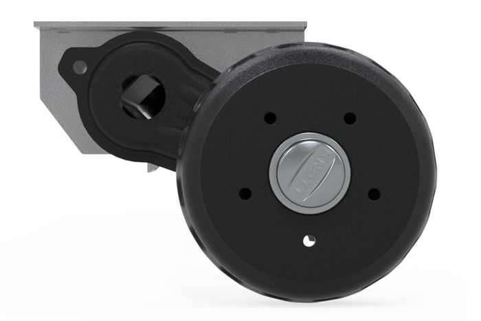 KNOTT VGB13M eje frenado para remolque / grúa 1350kg 1000mm 1370mm 5x112