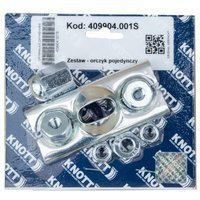 Compensador de cable de freno KNOTT para remolque con un eje