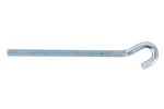 Gancho de construcción DROMET HZ M6x120 con extremo abierto (curvado)