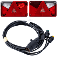 Luces traseras ASPÖCK MULTIPOINT V + arnés MANTES 4m 7PIN