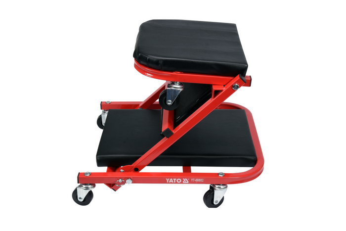 Asiento de taller YATO YT-08802 2 en 1 91 cm 120 kg