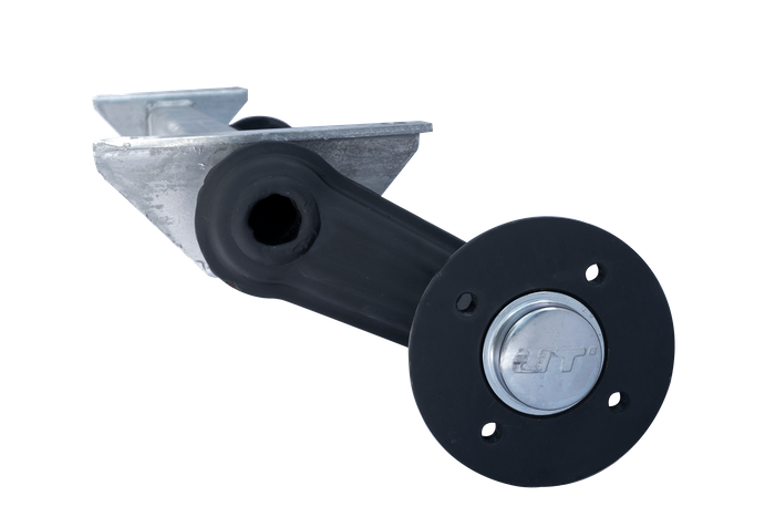 KNOTT VG7-L eje sin freno para remolque 750kg 1125mm 1615mm 4x100