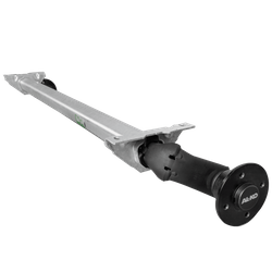 AL-KO OPTIMA eje sin freno para remolque 750kg 1260mm 1573mm 4x100