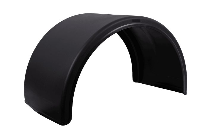 Guardabarros doble para remolque de 17,5 a 19,5", paso de rueda DOMAR DK1530 de 1000/500 mm