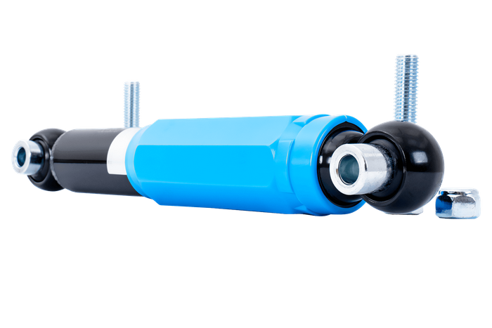 Amortiguador hidráulico PIVEXIN para ejes de remolque 1350-2700kg para ejes simples y tándem