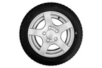 Rueda reforzada para remolque KENDA TIRE 195/50 R13C 104/102N STARCO ALU RIMS 6Jx13"H2 5x112 ET:30