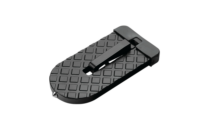 Lámpara de paso de puerta con martillo de seguridad