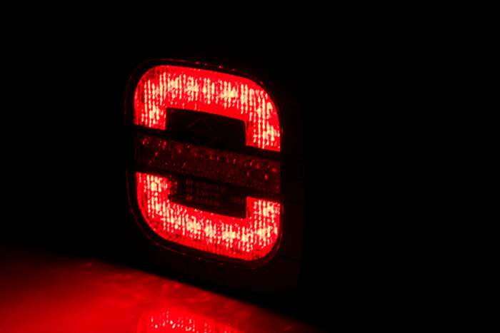 Luz trasera LED HORPOL LZD2800 3 funciones universal