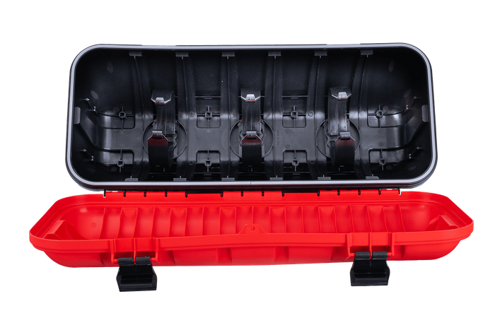 Caja extintor 9/12kg DAKEN 82510 STRIKE 707x322x239mm rojo