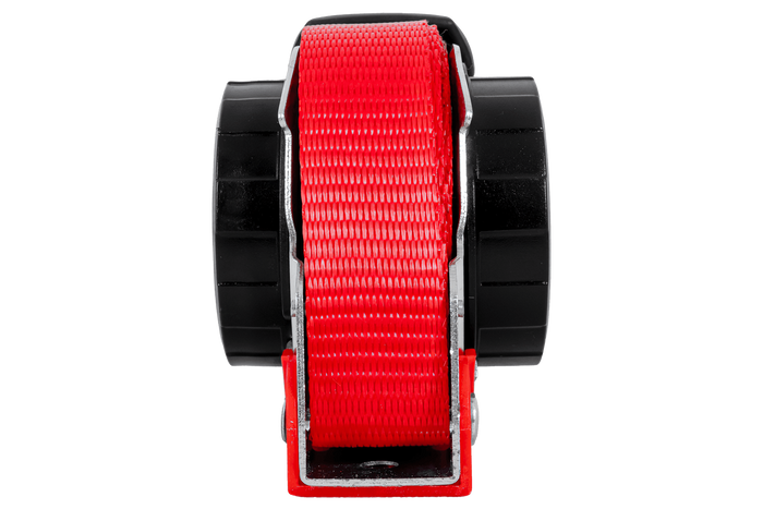 Cinta transportadora retráctil automática FASY de 5 m/25 mm/0,35 t roja