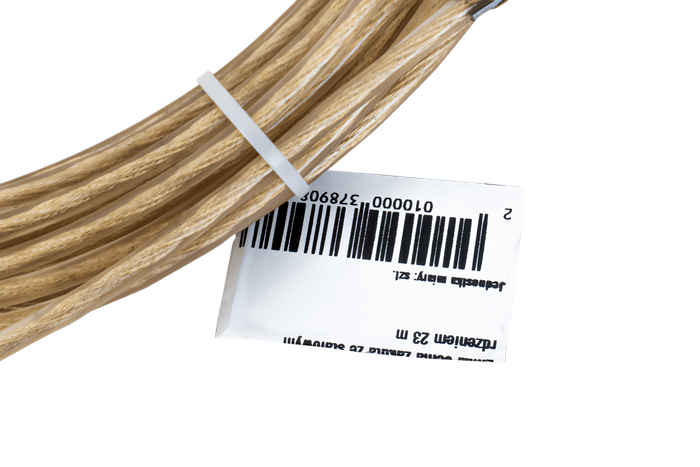 Cable aduanero TIR forjado Bozamet con núcleo de acero, 23 m