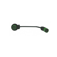 Adaptador de bayoneta de 5 pines / conector angular ASS2 de 7 pines ASPÖCK Adaptador derecho