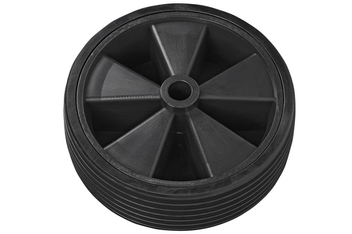 Rueda de repuesto para ProPlus 341549, rueda jockey de caucho macizo de 220x70 mm.
