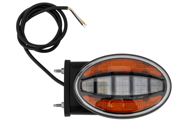 Lámpara frontal universal LED FRISTOM FT-356 con soporte de montaje lateral