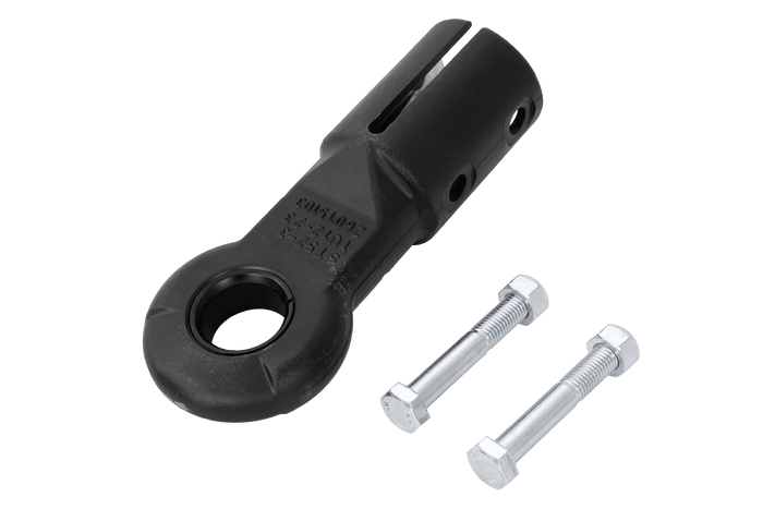 Enganche de ojo KNOTT KK6220S para remolque de 3500 kg con barra de tiro tubular de 60 mm